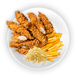 Grilled Chicken Fillet Loaded Fries 