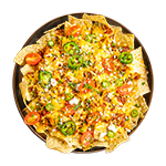 Loaded Grilled Chicken Nachos 