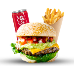 Mexicana Burger Meal 