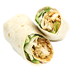 Pulled Bbq Chicken Toasted Wrap 