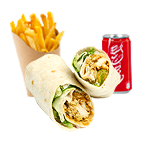 Pulled Bbq Chicken Toasted Wrap Meal 