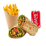 Vegie Deluxe Toasted Wrap Meal 