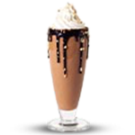Chocolate Bar Milkshake (16oz) 